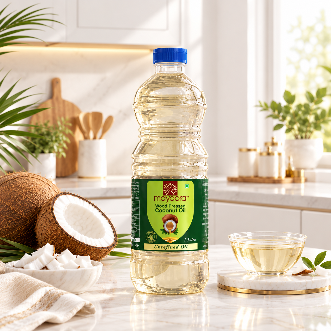 Coconut Oil (Wood Pressed)