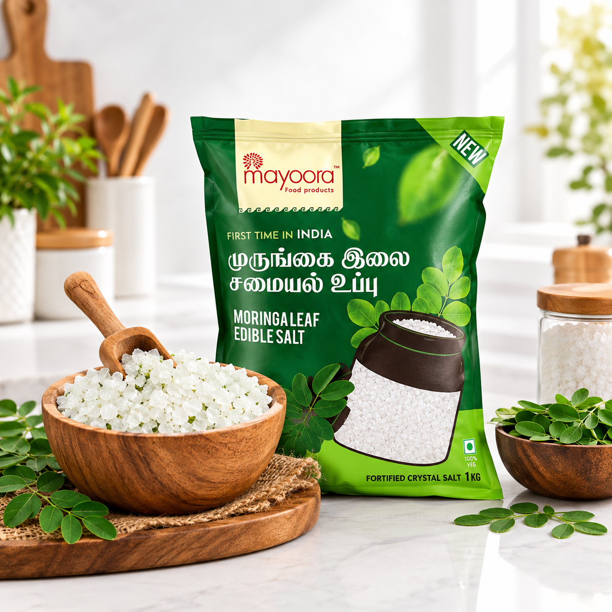 Moringa Leaf Salt